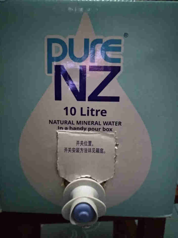 新西兰原装进口 PureNZ天然矿泉水 极地之水 箱装水10L*1 整箱怎么样，好用吗，口碑，心得，评价，试用报告,第4张