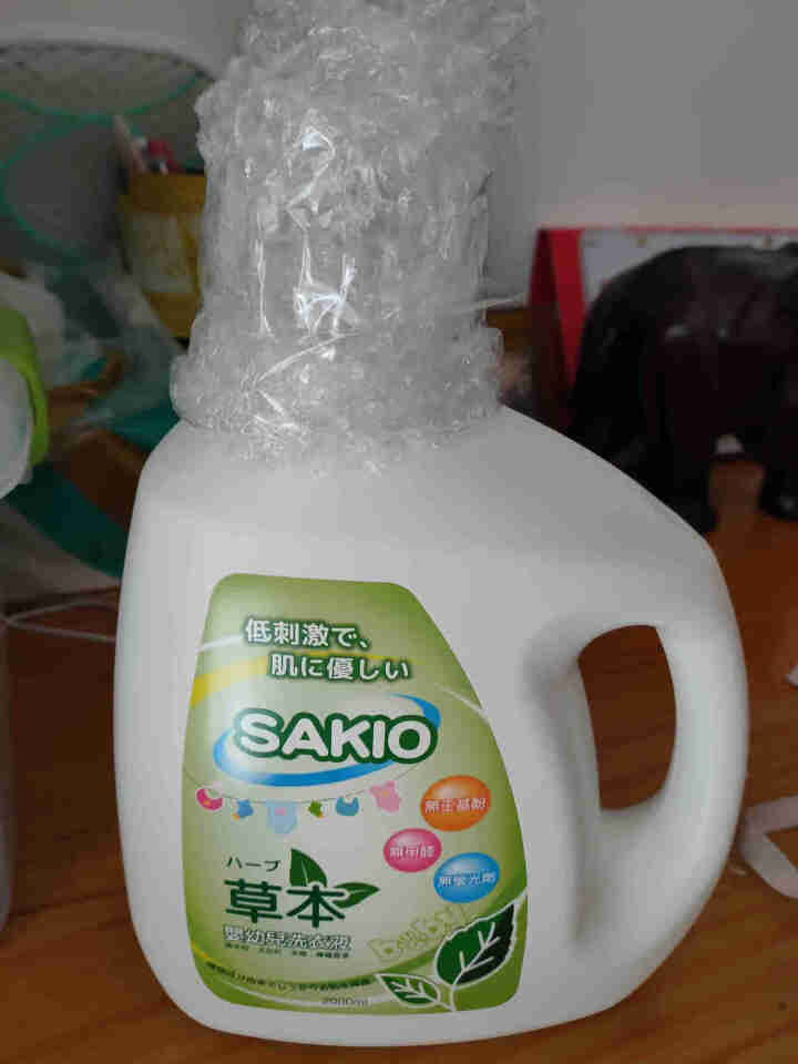 Sakio 婴儿洗衣液新生儿宝宝衣物清洗液2L 草本洗衣液怎么样，好用吗，口碑，心得，评价，试用报告,第2张