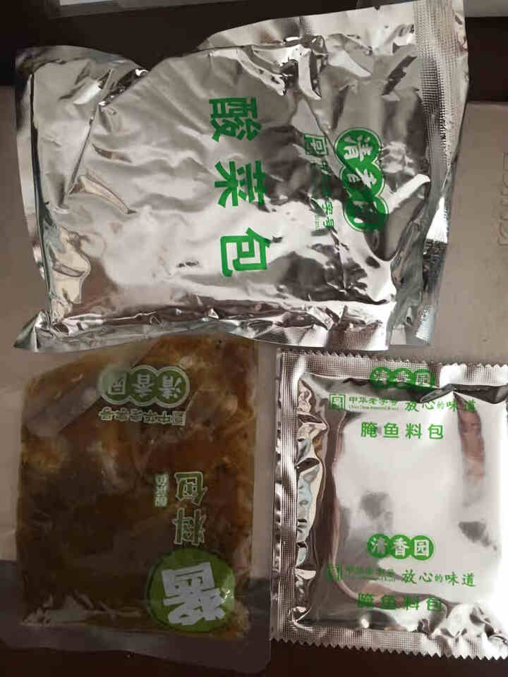 四川清香园鲜汤酸菜鱼调料270克 三包装怎么样，好用吗，口碑，心得，评价，试用报告,第4张