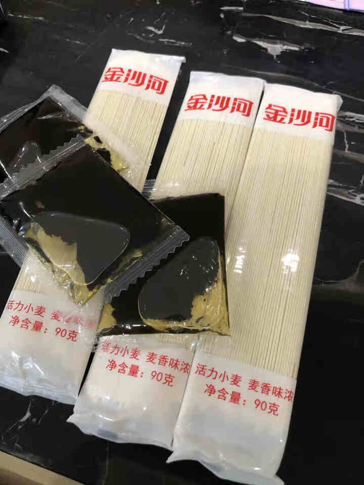 金沙河葱油拌面 非油炸 方便速食 3人份包含酱包怎么样，好用吗，口碑，心得，评价，试用报告,第3张