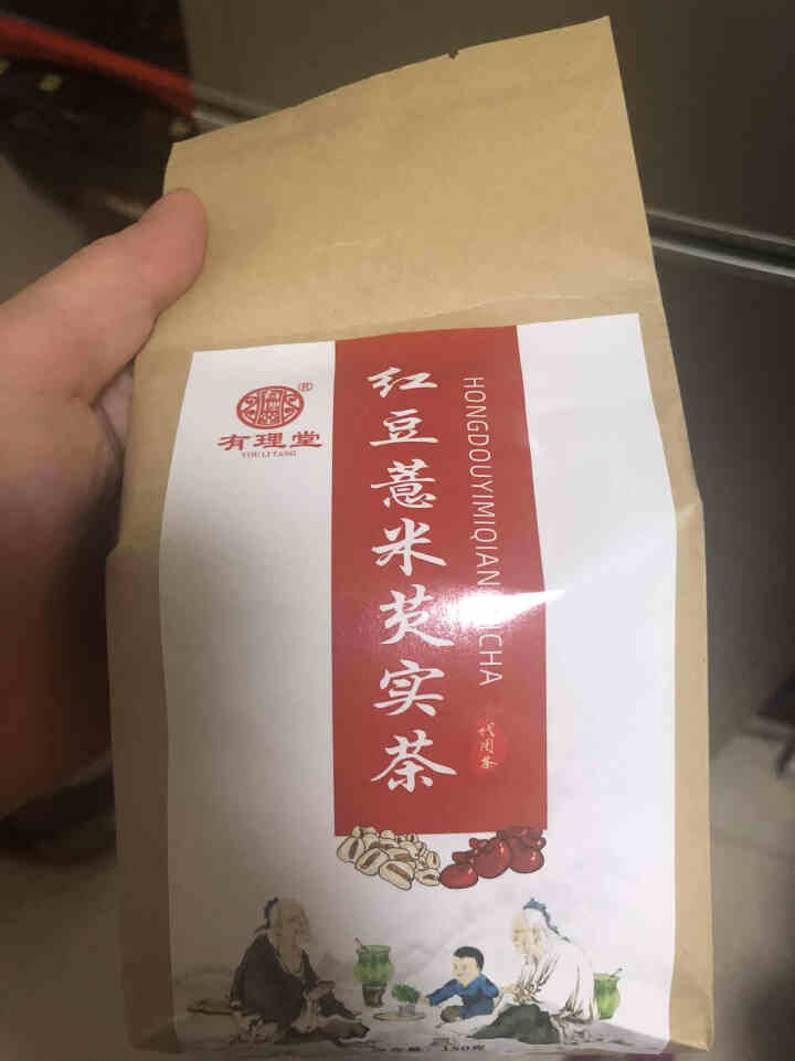 有理堂红豆薏米茶薏仁大麦栀子红枣蒲公英苦荞荷叶茶山楂枸杞子养生组合花茶 红豆薏米茶怎么样，好用吗，口碑，心得，评价，试用报告,第2张