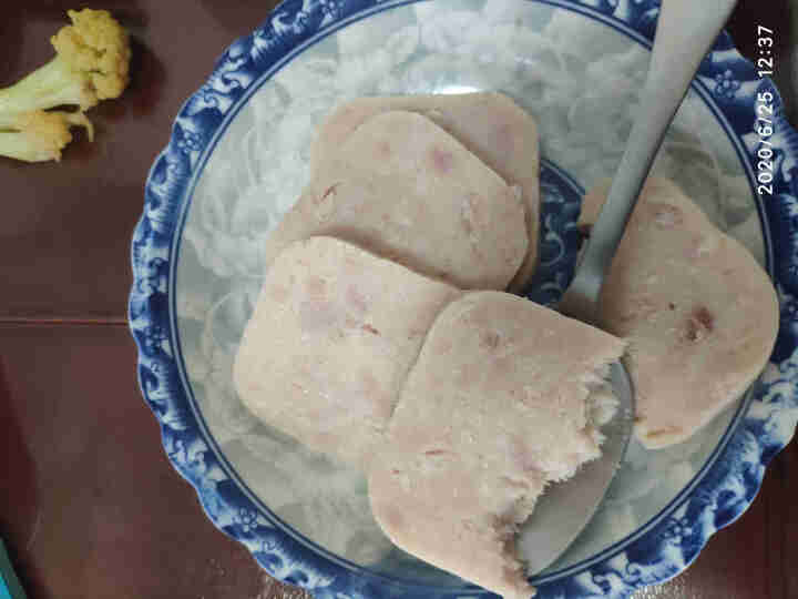 王家渡 午餐肉鸡肉味 320g 全程冷链  早餐必备三明治   火腿   香肠  麻辣火锅  烧烤香肠怎么样，好用吗，口碑，心得，评价，试用报告,第4张