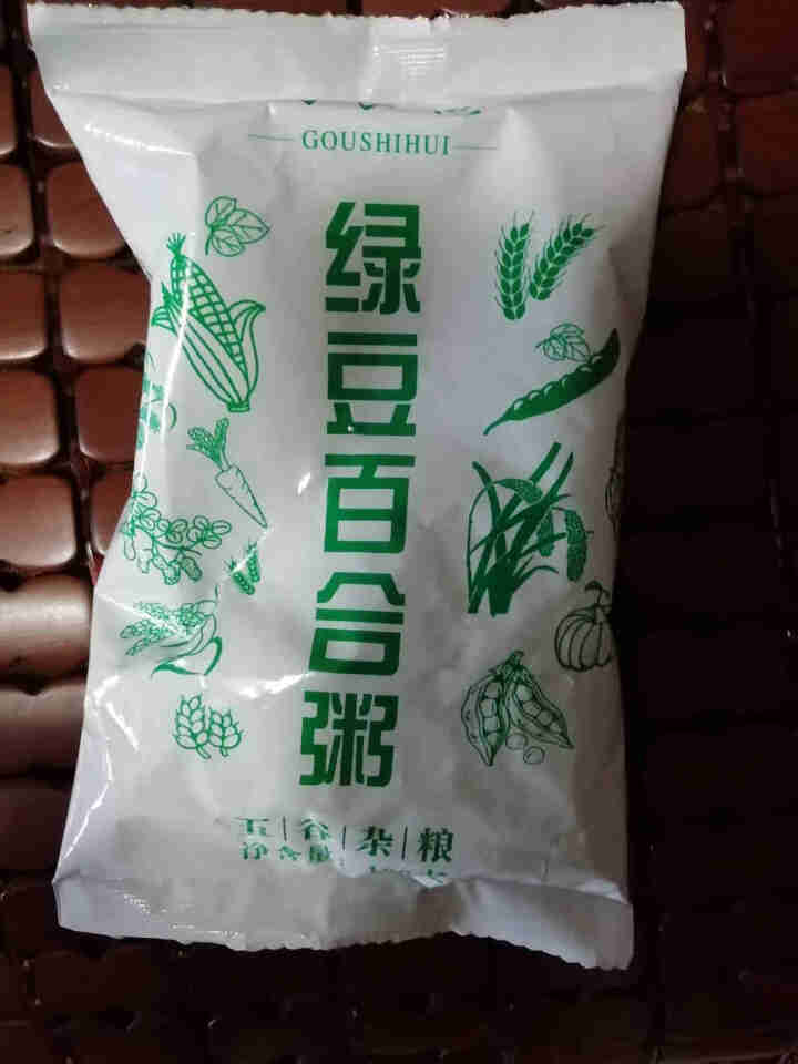 购食惠 绿豆百合粥100g（大米、绿豆、百合）混合粥米粥料五谷杂粮粗粮熬粥怎么样，好用吗，口碑，心得，评价，试用报告,第4张