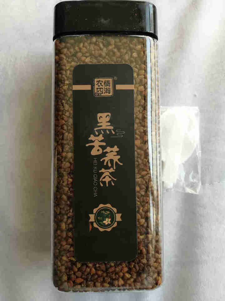 苦荞茶 四川大凉山黑苦荞茶 全胚芽全颗粒熟荞麦茶 养生茶 黑苦荞茶450g/1盒怎么样，好用吗，口碑，心得，评价，试用报告,第4张