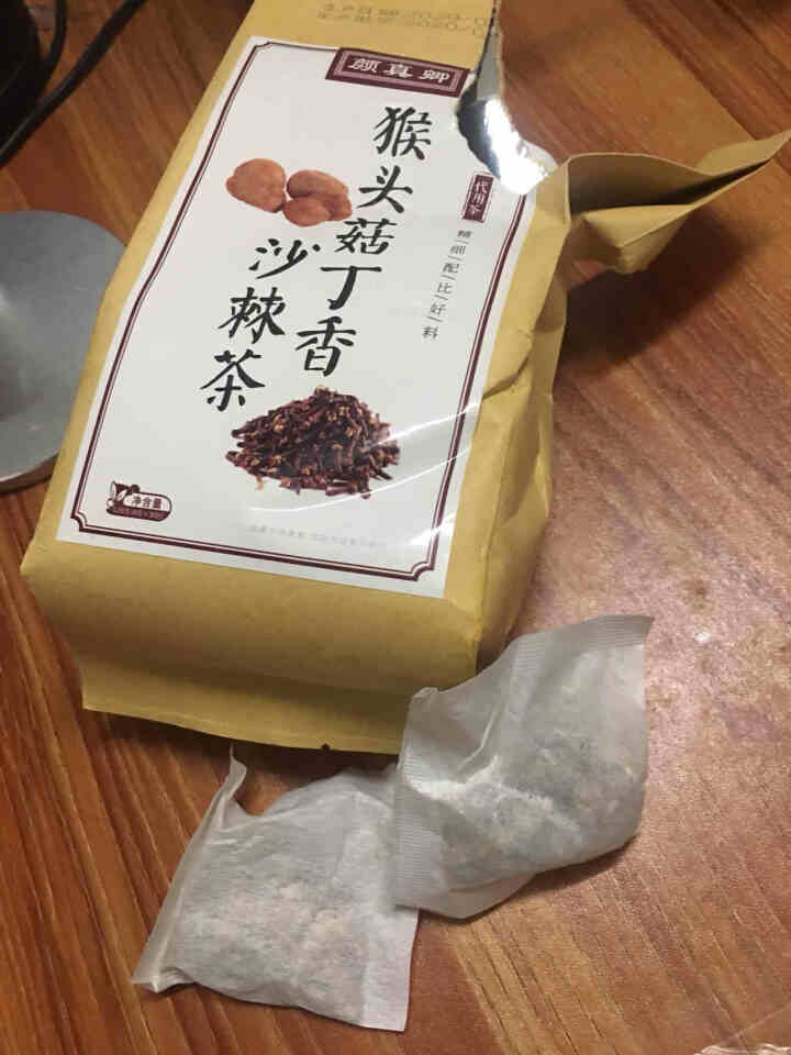 颜真卿猴头菇丁香沙棘茶 茯苓山楂橘皮开胃护肝暖养生茶组合花茶 120g/袋 1袋装怎么样，好用吗，口碑，心得，评价，试用报告,第2张