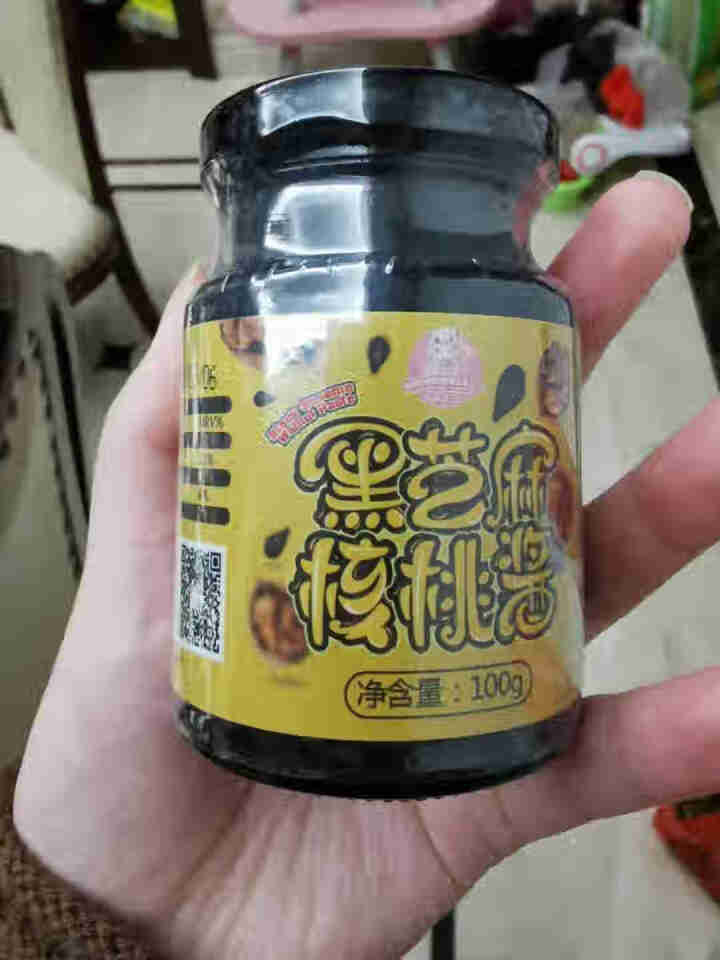 河马细选核桃黑芝麻酱婴儿无盐糖100g怎么样，好用吗，口碑，心得，评价，试用报告,第2张