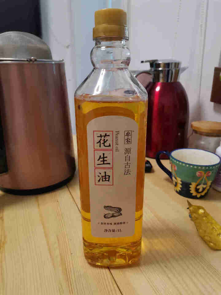 牟农 食用油 古法压榨Ⅱ 花生油1L 烟台恒邦出品怎么样，好用吗，口碑，心得，评价，试用报告,第4张