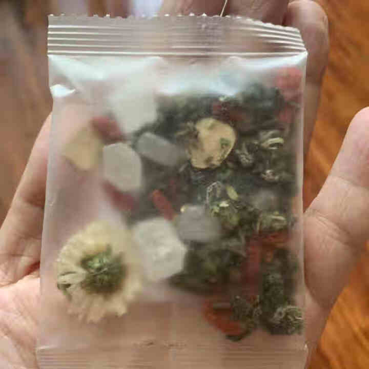 国方堂 金银花菊花茶桑叶茶枸杞决明子组合养生花茶男女清凉茶 10g/包【体验装】怎么样，好用吗，口碑，心得，评价，试用报告,第4张