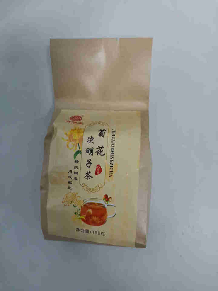 有理堂菊花决明子茶枸杞蒲公英大麦桂花牛蒡组合花茶养生茶150克30包 菊花决明子茶怎么样，好用吗，口碑，心得，评价，试用报告,第2张