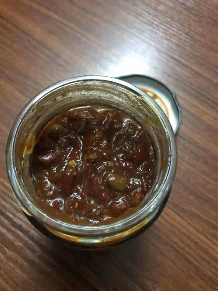 姜老大苹果鲜椒酱230g 甜辣健身低脂无油无糖辣椒调味酱剁椒酱凉拌面拌饭下饭菜 230g怎么样，好用吗，口碑，心得，评价，试用报告,第5张