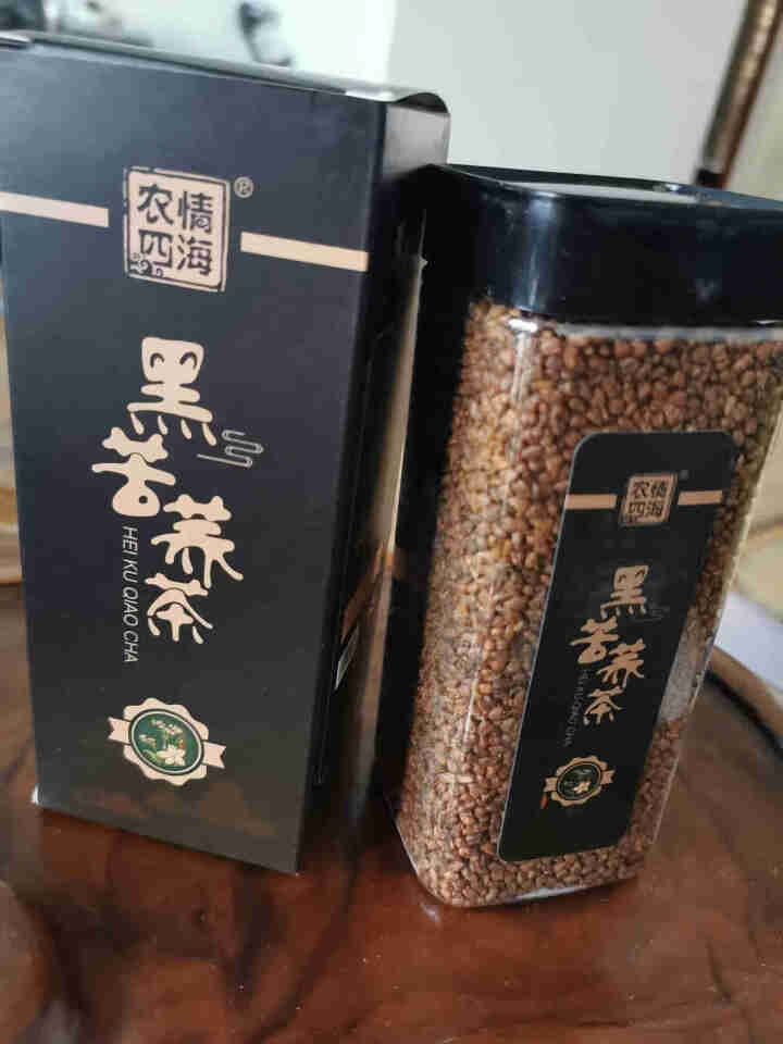 苦荞茶 四川大凉山黑苦荞茶 全胚芽全颗粒熟荞麦茶 养生茶 黑苦荞茶450g/1盒怎么样，好用吗，口碑，心得，评价，试用报告,第2张