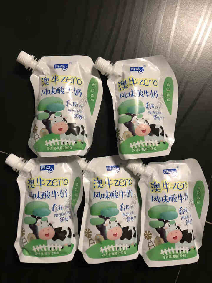 得益澳牛zero风味酸奶200g/袋（酸奶生鲜/低温酸奶/袋装酸奶/无添加酸奶） 200g 5袋怎么样，好用吗，口碑，心得，评价，试用报告,第2张