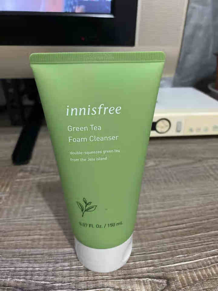 innisfree/悦诗风吟绿茶洗面奶精萃保湿洁面乳女男温和补水深层清洁控油 绿茶洁面乳150怎么样，好用吗，口碑，心得，评价，试用报告,第4张