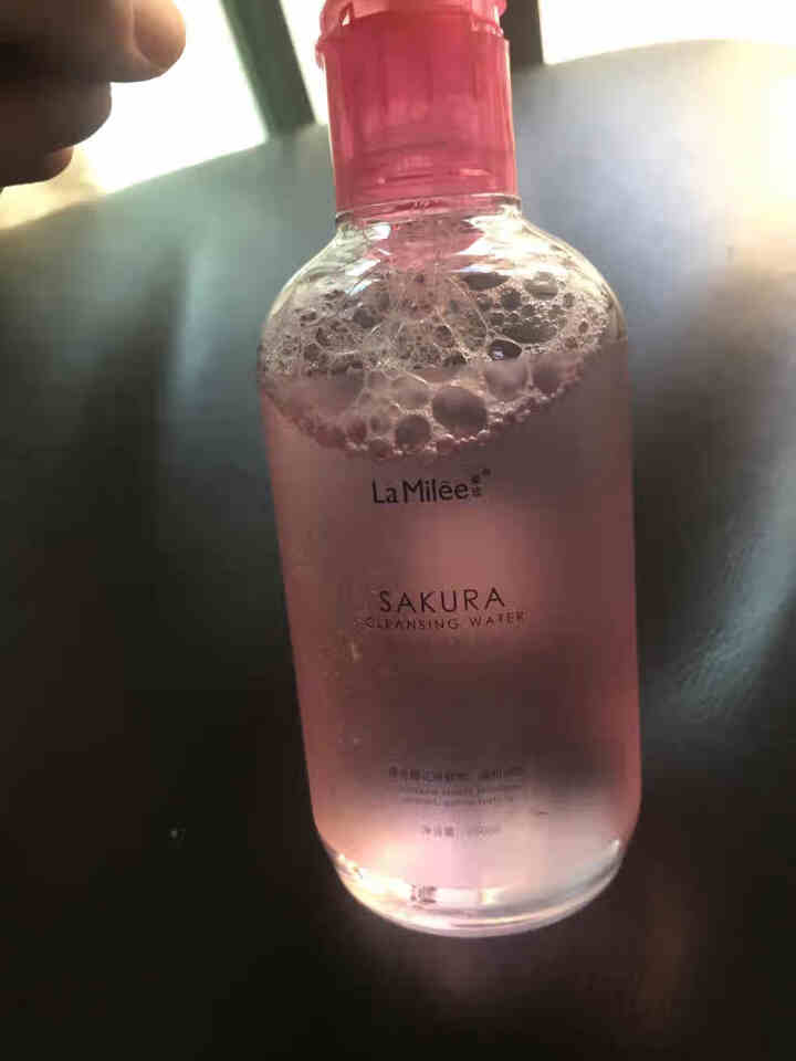 LaMilee（莱玫）樱花净透卸妆水 250ml（眼唇脸三合一 温和清洁 卸妆液乳）正品 樱花净透卸妆水怎么样，好用吗，口碑，心得，评价，试用报告,第2张