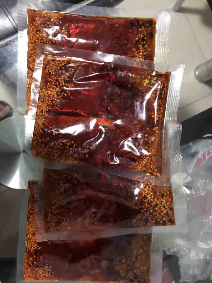 刘一手芝麻红油调味料400g 四川钵钵鸡冷串串调味品重庆油辣子火锅调料凉拌菜佐料怎么样，好用吗，口碑，心得，评价，试用报告,第3张