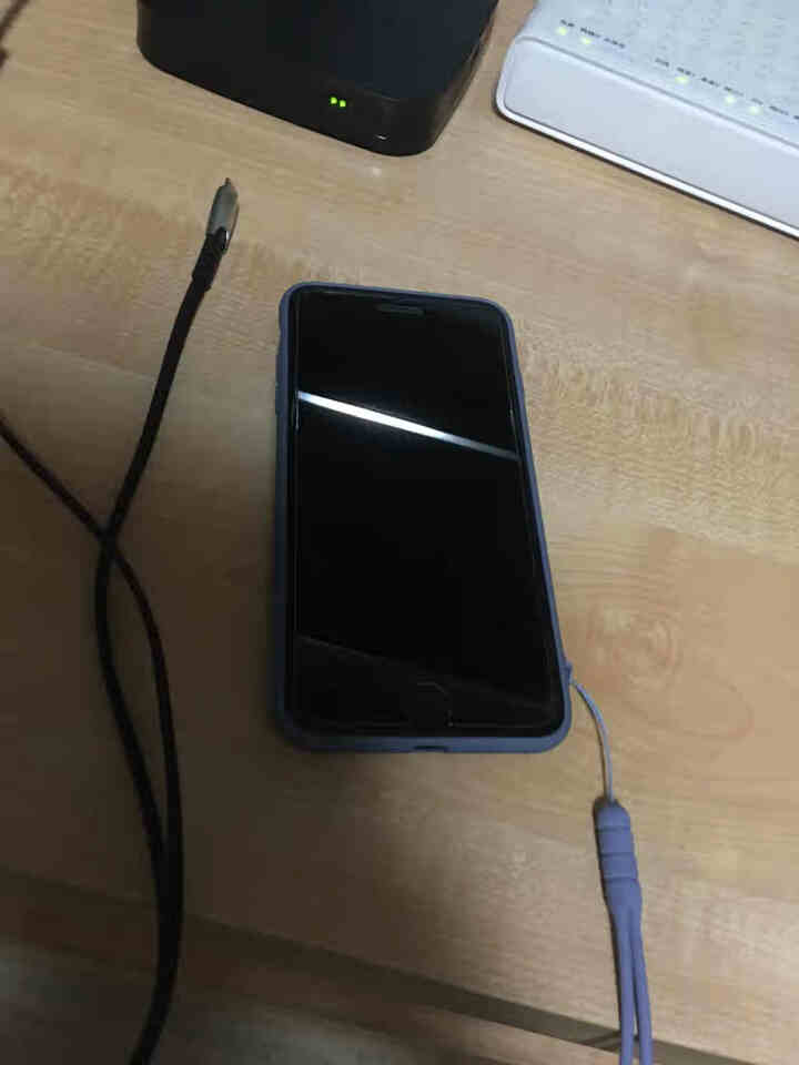 陌颜 苹果7/8手机壳iPhone7/8plus液态硅胶保护套6s/6plus全包防摔软壳 薰衣灰,第5张