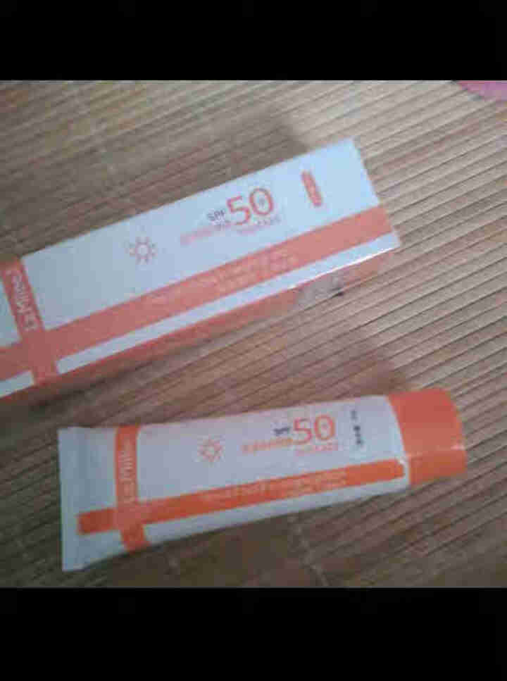 LaMilee莱玫 防晒霜女男30g保湿SPF50+ 长效持久 隔离紫外线 户外军训防晒霜 橙色怎么样，好用吗，口碑，心得，评价，试用报告,第3张