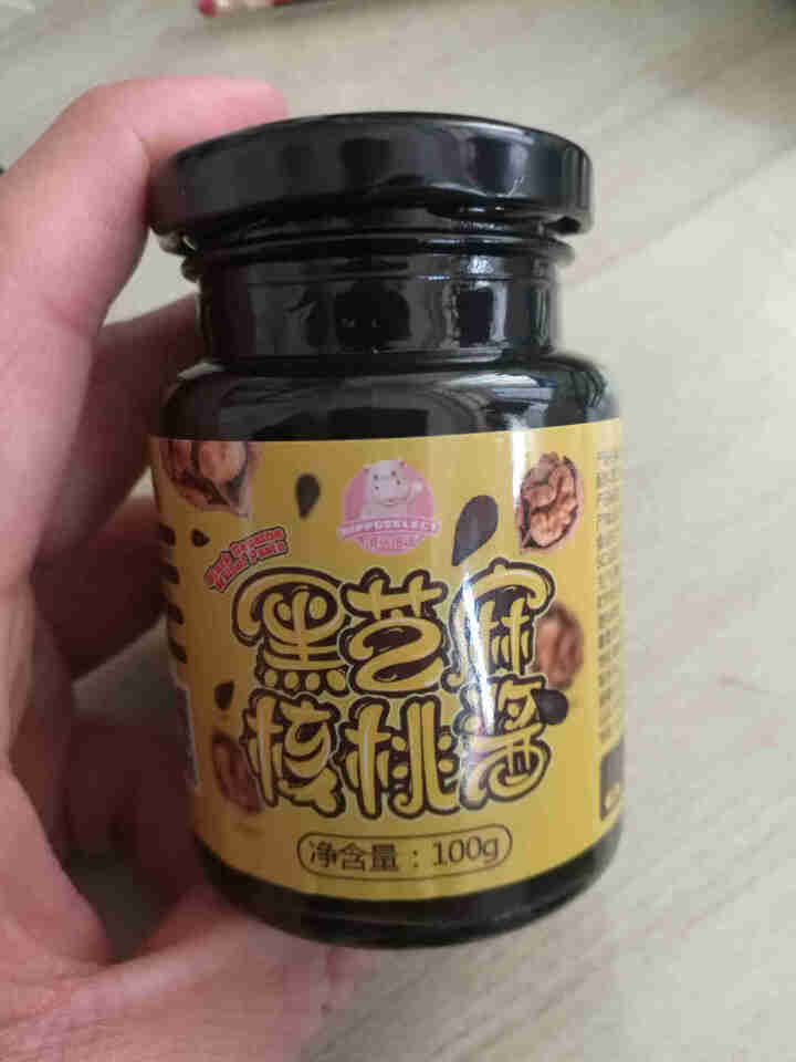 河马细选核桃黑芝麻酱婴儿无盐糖100g怎么样，好用吗，口碑，心得，评价，试用报告,第3张