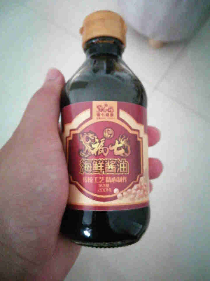 福七海鲜酱油200ml酿造生抽凉拌炒菜厨房火锅调味料怎么样，好用吗，口碑，心得，评价，试用报告,第2张