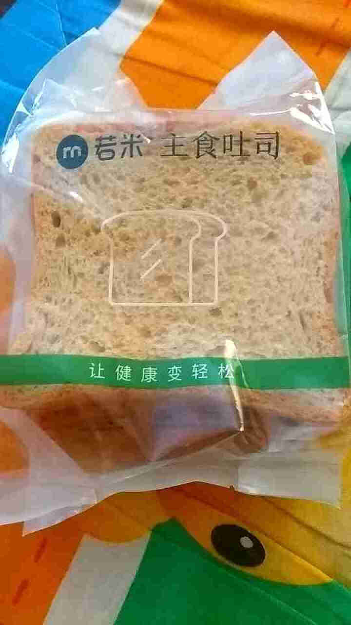 若米面包健身代餐食品无油无蔗糖饱腹吐司脂肪热量早餐零营养休闲零食小吃 若米吐司面包1份怎么样，好用吗，口碑，心得，评价，试用报告,第4张