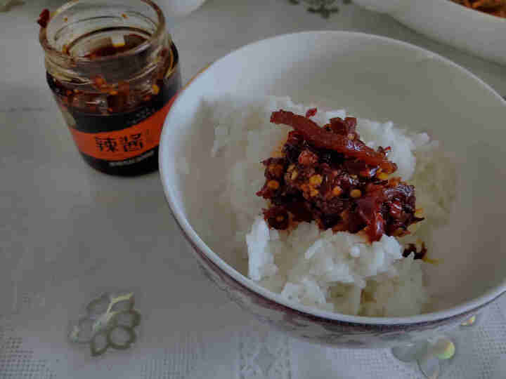 味青春辣椒酱 下饭菜牛肉酱调味酱炒菜拌饭拌面 香辣肉丝100g怎么样，好用吗，口碑，心得，评价，试用报告,第4张