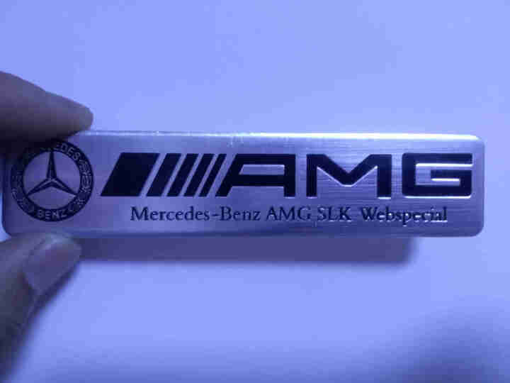 倍因斯 奔驰尾标贴 改装迈巴赫标 AMG 4MATIC E300LC260L加长侧标 侧窗字母数字贴 AMG铝片车贴怎么样，好用吗，口碑，心得，评价，试用报告,第4张