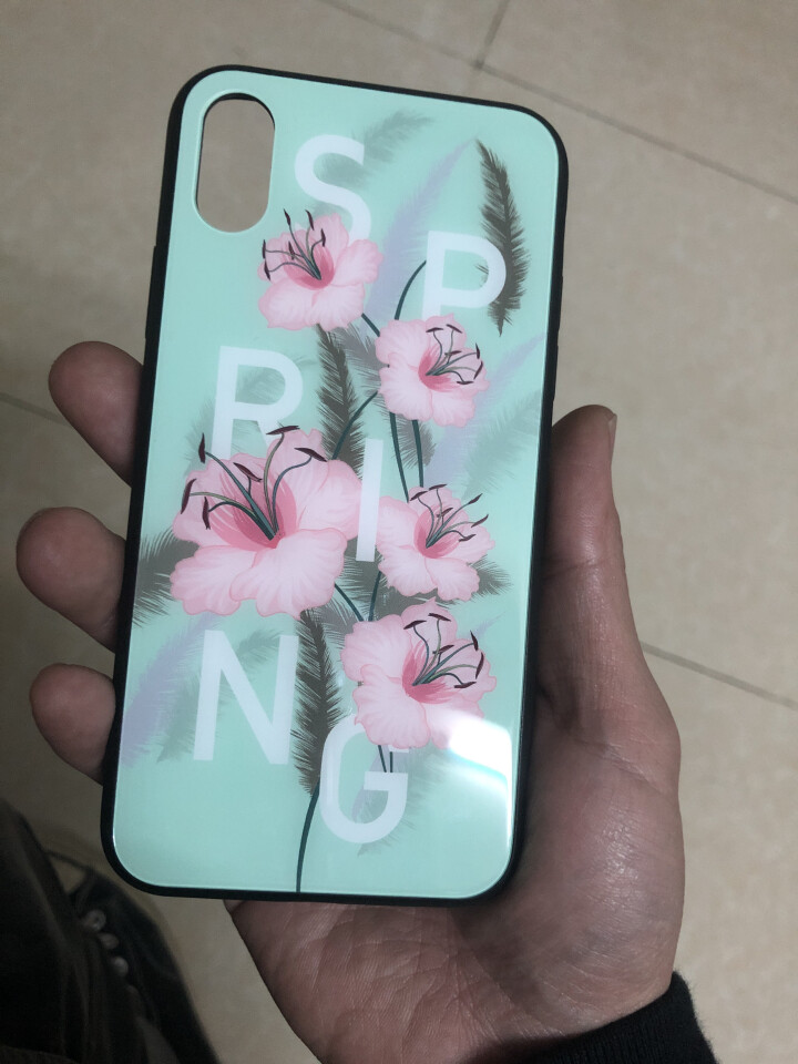 迪沃 苹果X手机壳 iphoneX轻奢女款清新可爱 抖音超薄全包防摔散热玻璃壳 时尚男女潮款 向阳绿怎么样，好用吗，口碑，心得，评价，试用报告,第4张