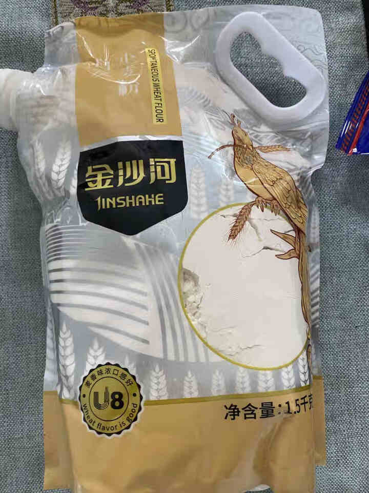 金沙河面粉 自发粉 1.5kg自发小麦粉馒头粉自发面粉怎么样，好用吗，口碑，心得，评价，试用报告,第3张