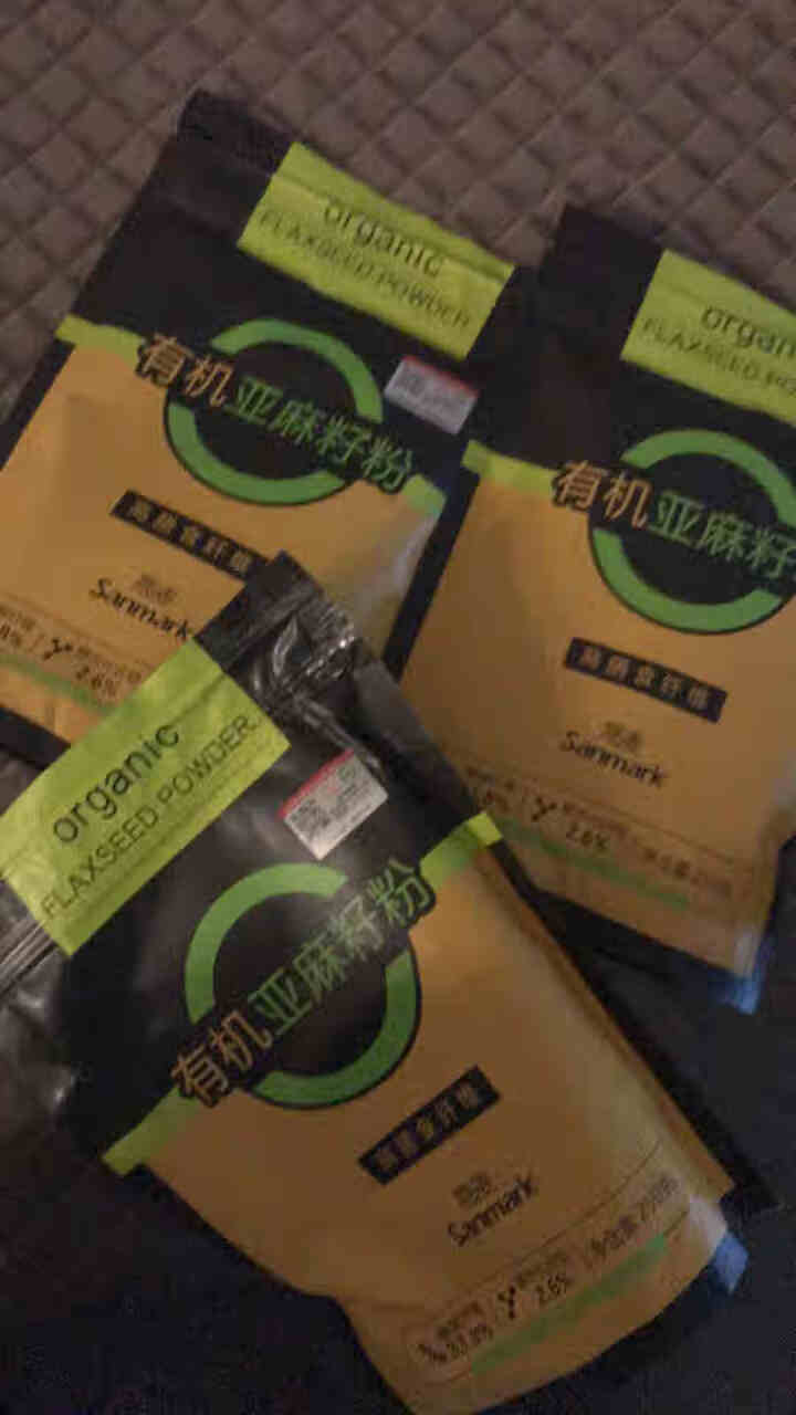 【白山馆】晟麦熟有机亚麻籽粉250g五谷杂粮胡麻子粉富含膳食纤维开袋即食 250g*3袋 送100ml小瓶油怎么样，好用吗，口碑，心得，评价，试用报告,第2张