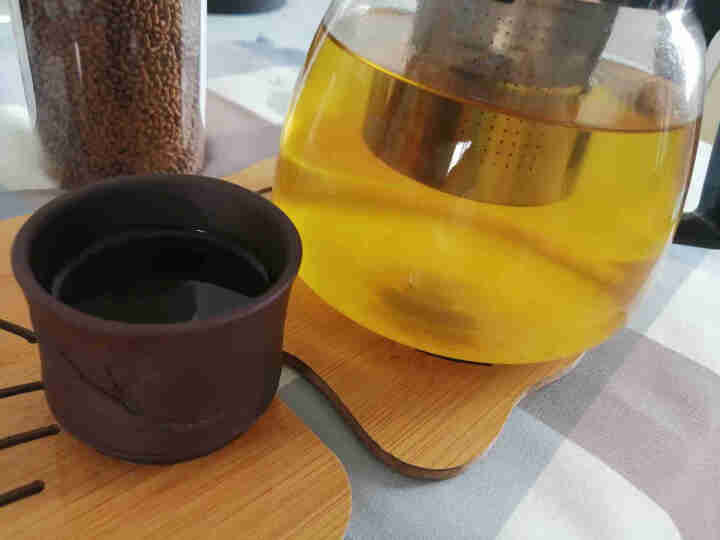 心萱 全株荞麦茶养生茶 苦荞茶四川大凉山 黄苦荞茶 黑苦荞茶茶叶 黄苦荞茶300克怎么样，好用吗，口碑，心得，评价，试用报告,第5张