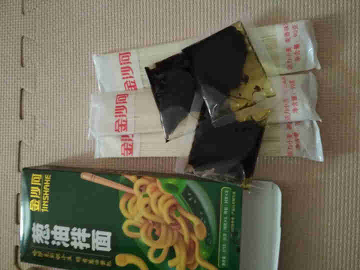 金沙河葱油拌面 非油炸 方便速食 3人份包含酱包怎么样，好用吗，口碑，心得，评价，试用报告,第4张