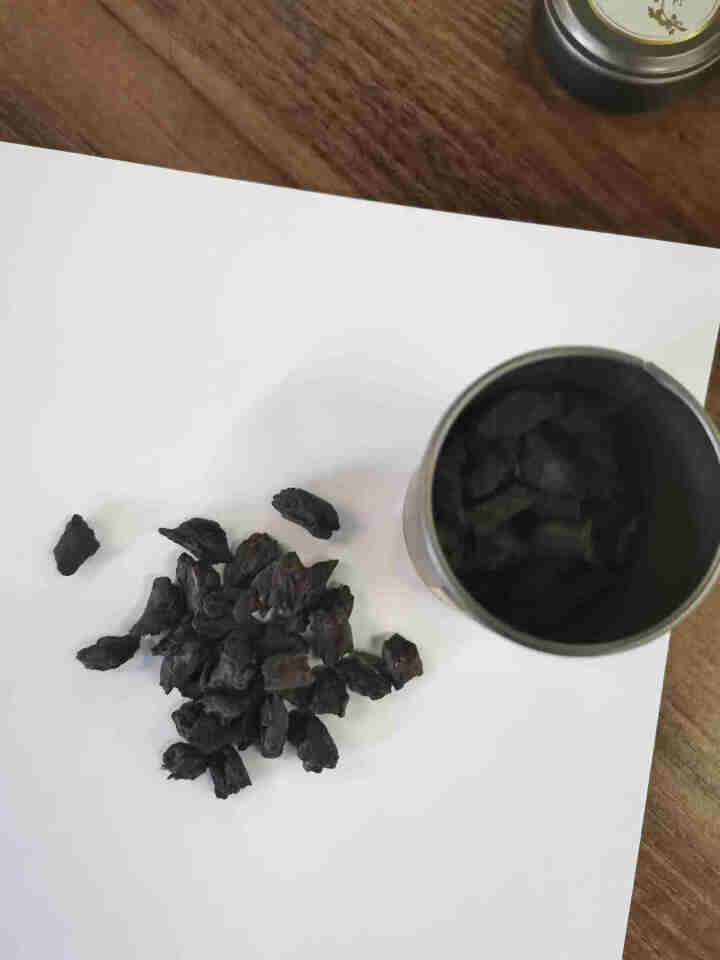 【新品预售】吉顺号茶叶云南古树普洱茶熟茶茉莉花香碎银子糯香茶化石老茶头散茶黑茶30克,第3张