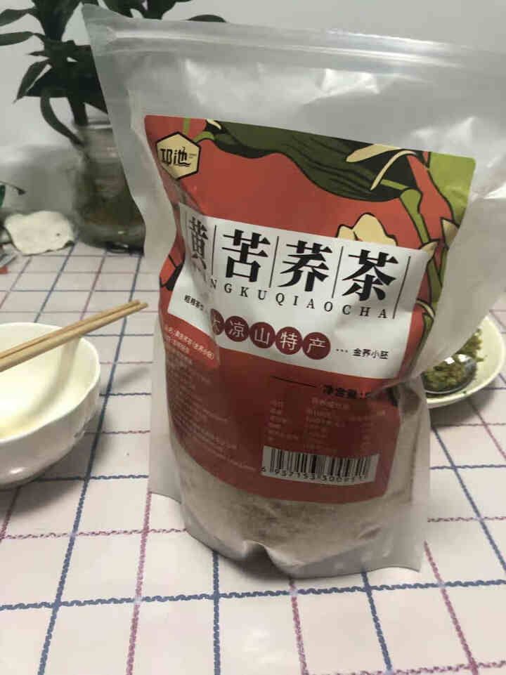 邛池 苦荞茶 荞麦茶 全颗粒原麦小胚芽黄苦荞茶四川大凉山特产 金荞1袋 500g怎么样，好用吗，口碑，心得，评价，试用报告,第2张