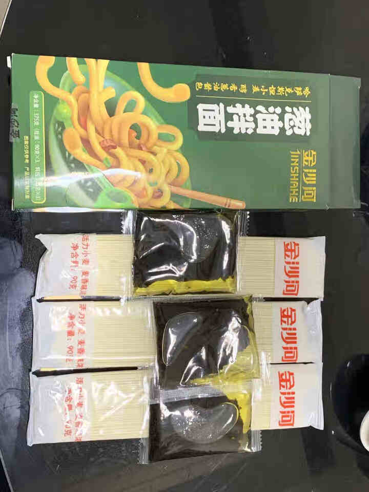 金沙河葱油拌面 非油炸 方便速食 3人份包含酱包怎么样，好用吗，口碑，心得，评价，试用报告,第4张