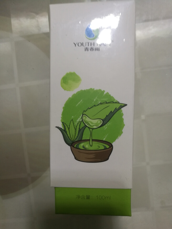 青春雨（YOUTH RAIN）氨基酸芦荟洁面乳100ml 洗面奶男女通用 保湿补水 控油祛痘深层清洁 1支装怎么样，好用吗，口碑，心得，评价，试用报告,第2张