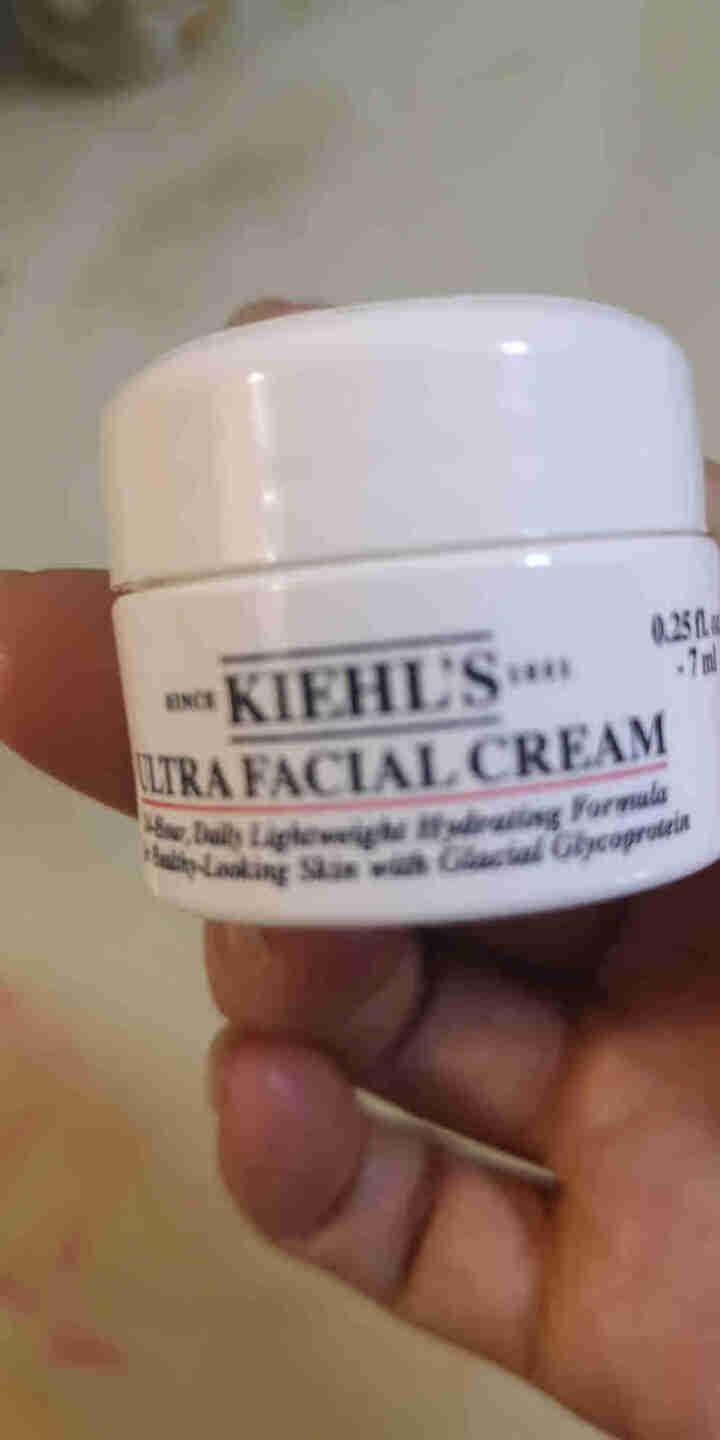 【专柜正品】科颜氏（Kiehl's） 高保湿精华爽肤水植物金盏花水补水活肤水舒缓收敛保湿滋润男女通用 高保湿面霜7ml怎么样，好用吗，口碑，心得，评价，试用报告,第2张