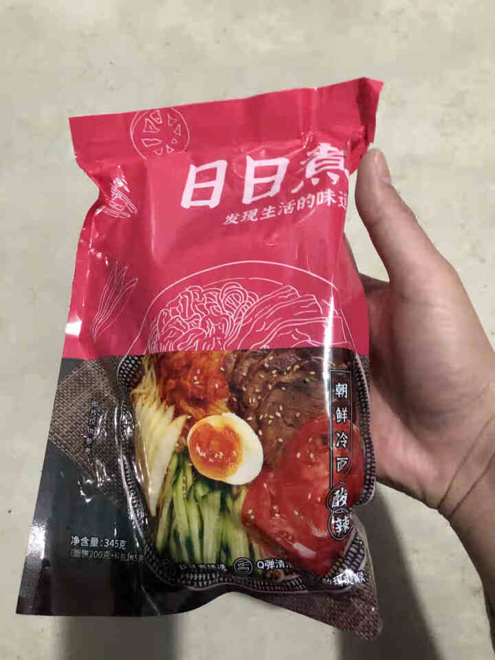 DayDayCook日日煮 朝鲜冷面 韩式冷面 小麦延吉冷面 方便速食面条小吃凉面含泡菜345g 朝鲜冷面 345g*3袋怎么样，好用吗，口碑，心得，评价，试用,第2张