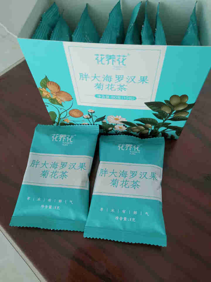 花养花  胖大海菊花罗汉果茶 菊花茶润喉茶叶金银花组合花草茶非养生茶 80g怎么样，好用吗，口碑，心得，评价，试用报告,第4张