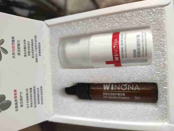 薇诺娜（WINONA）敏肌修护小魔盒【特护霜5g+舒敏精华5ml】怎么样，好用吗，口碑，心得，评价，试用报告,第2张