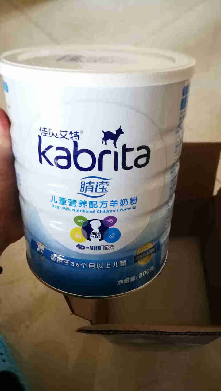 佳贝艾特（kabrita）学生儿童羊奶粉睛滢4段奶粉3,第3张