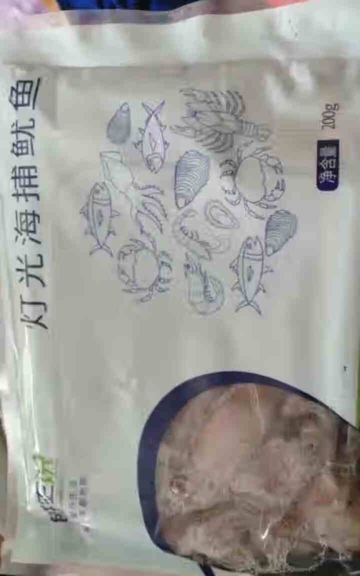 鲜生说 小鱿鱼200g 笔管鱼一口鱿小管船冻东山鱿鱼仔 海鲜生鲜怎么样，好用吗，口碑，心得，评价，试用报告,第2张