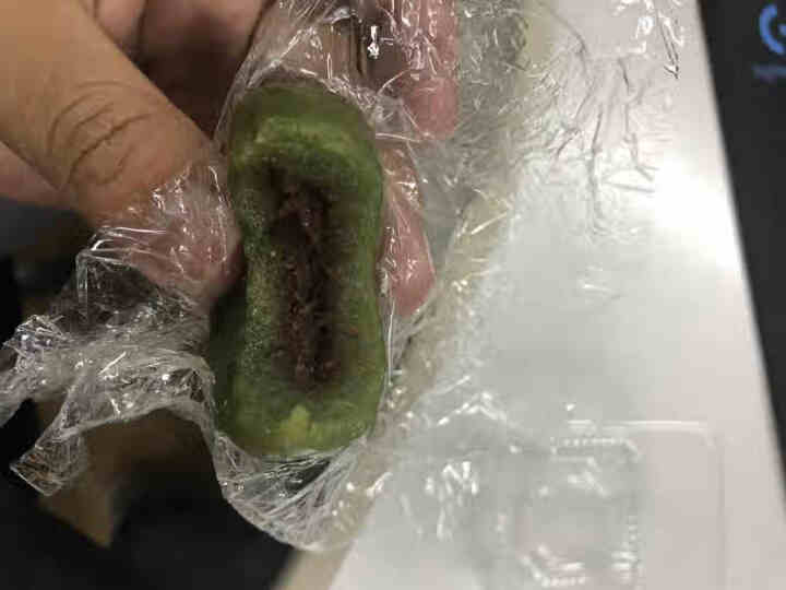 靓小白青团 糯米糍麻薯清明节踏青休闲零食独立小包装散装 红豆沙口味散装50g（1粒） 靓小白青团怎么样，好用吗，口碑，心得，评价，试用报告,第4张