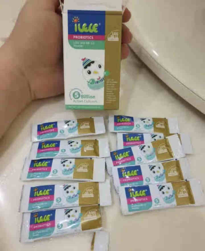 iLELE爱乐乐 婴幼儿童活性益生菌粉 妈咪爱家族产品 丹麦原装进口 LGG+BB,第4张