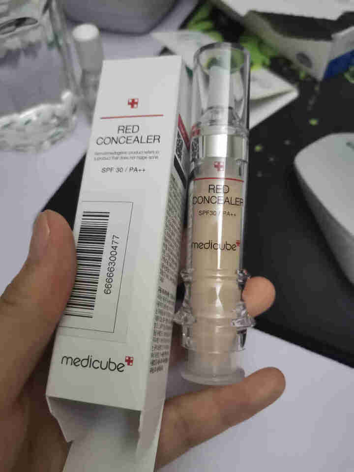 美蒂秋芙（Medicube）韩国进口乐得遮瑕液修护遮瑕膏bb霜遮瑕笔修容笔棒遮痘痘黑眼圈高光美妆 21号亮肤色怎么样，好用吗，口碑，心得，评价，试用报告,第3张