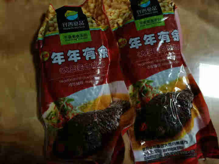 齐善食品（Whole Perfect Food）年年有余 270g*2 人造肉植物肉怎么样，好用吗，口碑，心得，评价，试用报告,第2张