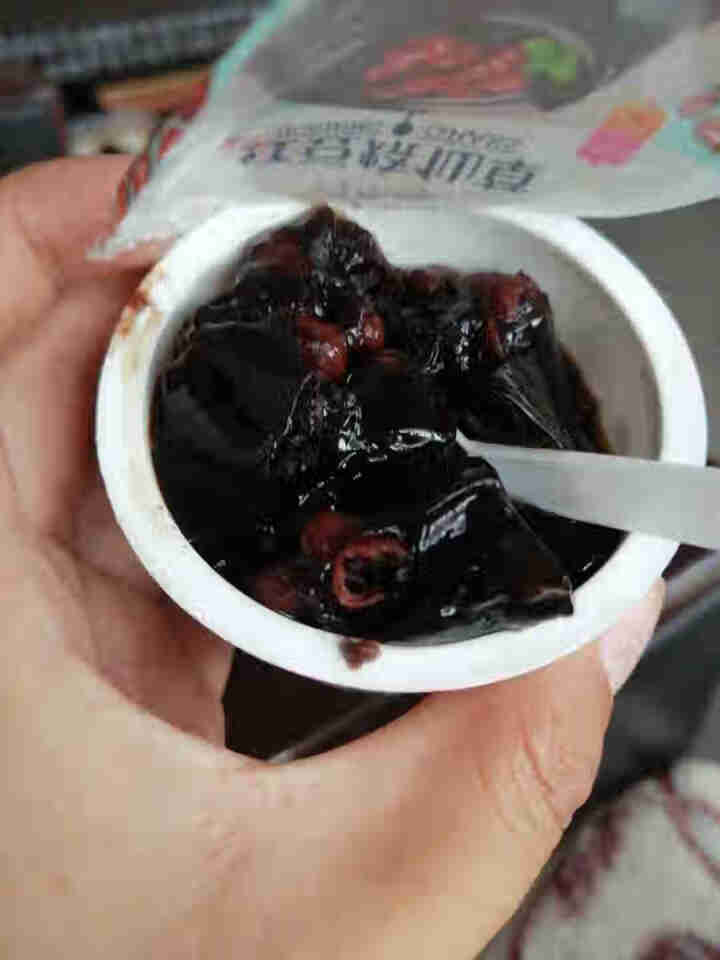 红豆烧仙草果冻布丁非龟苓膏休闲零食大礼包即食甜品黑凉粉 红豆烧仙草*原味+炼乳味共6杯=540g怎么样，好用吗，口碑，心得，评价，试用报告,第4张