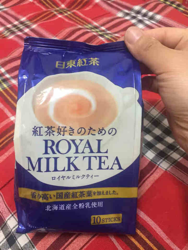 日本进口日东红茶皇家阿萨姆日东奶茶粉网红抹茶速溶袋装冲饮果汁10条装/4种口味 经典原味奶茶140g怎么样，好用吗，口碑，心得，评价，试用报告,第2张