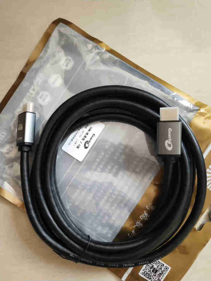 guanyee冠艺2.0高清线hdmi4K电视连机顶盒电脑无损连接显示器屏投影仪hdmi线音视频传输 【3米合金头】4K高清线 豪华加速版怎么样，好用吗，口碑，,第3张