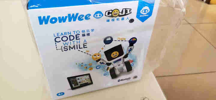 WowWee COJI智能早教机器人 APP连接智力开发益智玩具 简易编程表情互动 3,第2张