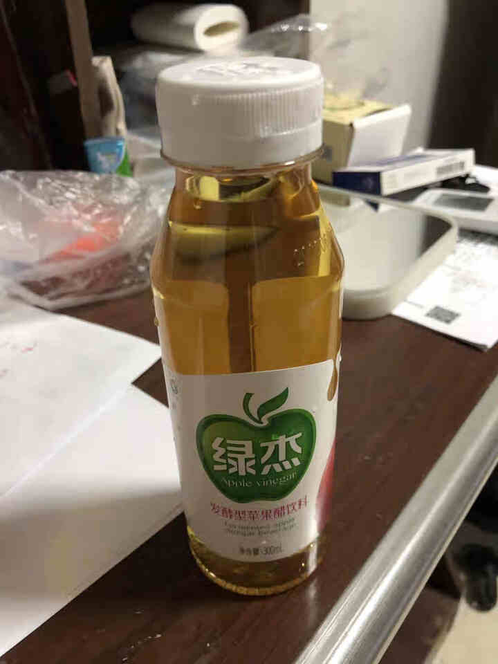 烟台绿杰苹果醋绿色食品不添加香精砂糖防腐剂300ml 1瓶试饮装怎么样，好用吗，口碑，心得，评价，试用报告,第2张